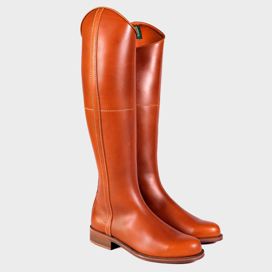 Bota hípica de mujer Dakota Boots modelo 260-01 piel vaqueta natural